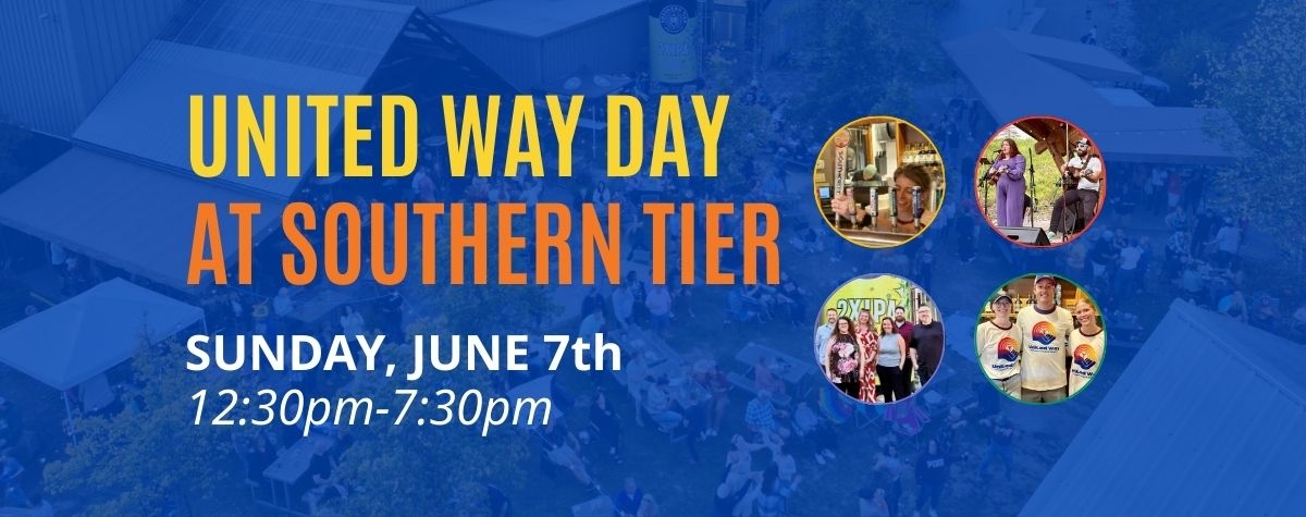 United Way Day at Southern Tier event page header