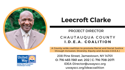 IDEA Project Director Leecroft Clark's Business Card