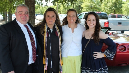 Paul Abbott and family
